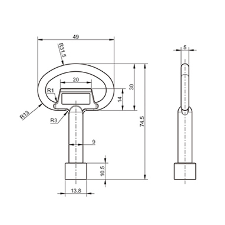 Strumento chiave-3705-1