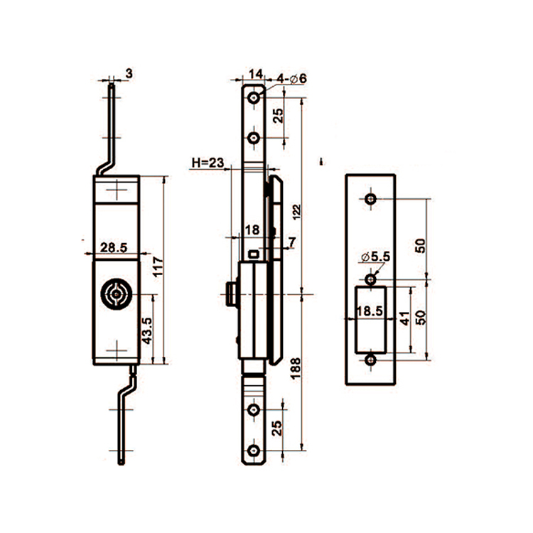 Tipo di strumento Drawbar Lock-A8131