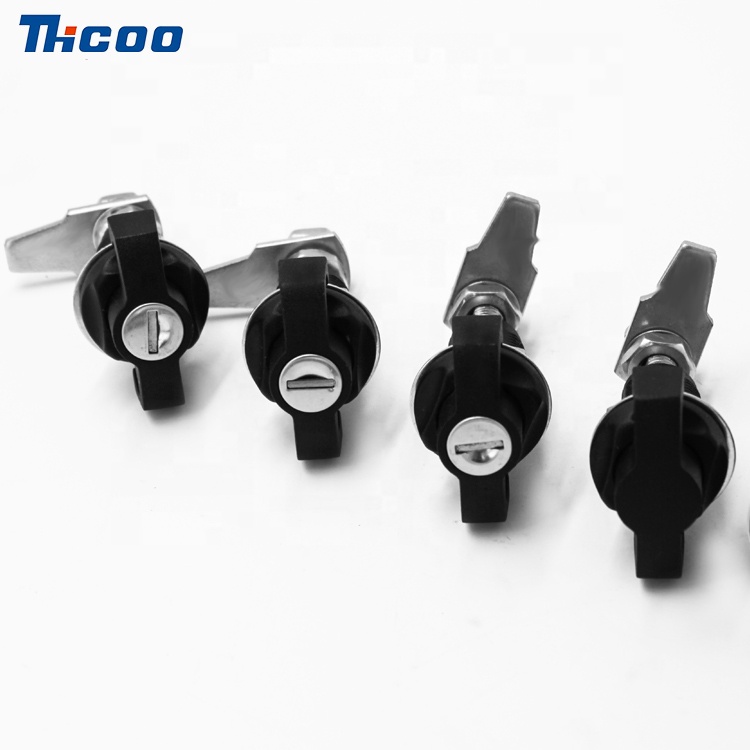 Tipo di lucchetto con impugnatura a forma di ala Blocco con linguetta girevole regolabile-A6073