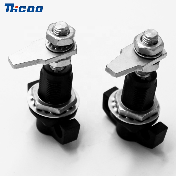 Tipo di lucchetto con impugnatura a forma di ala Blocco con linguetta girevole regolabile-A6073