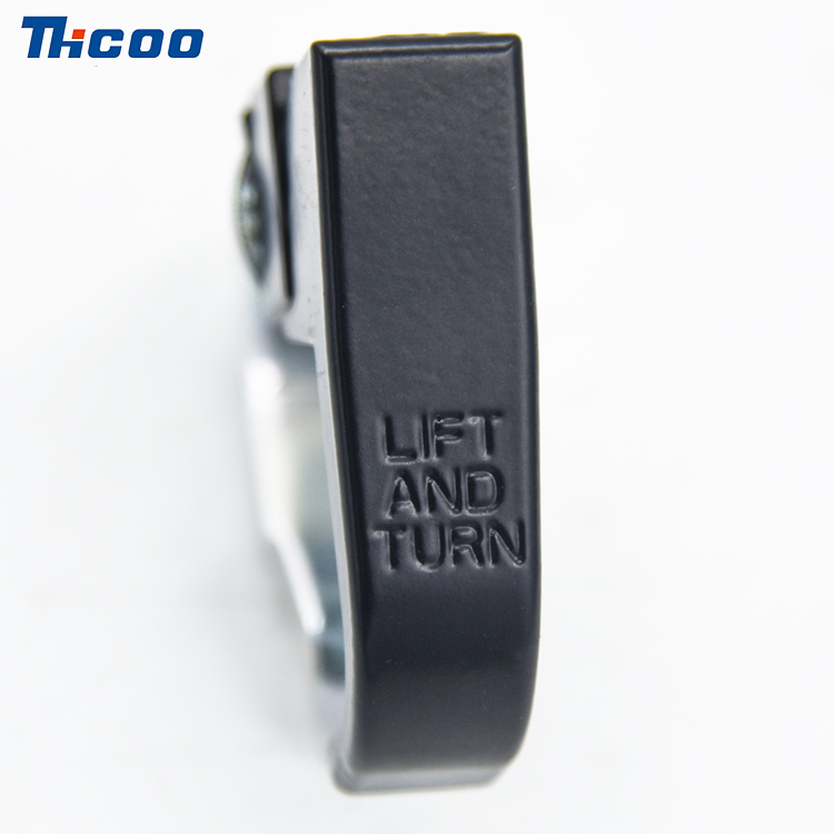 Serratura a compressione con impugnatura a forma di L piccola a forma di L-A6241