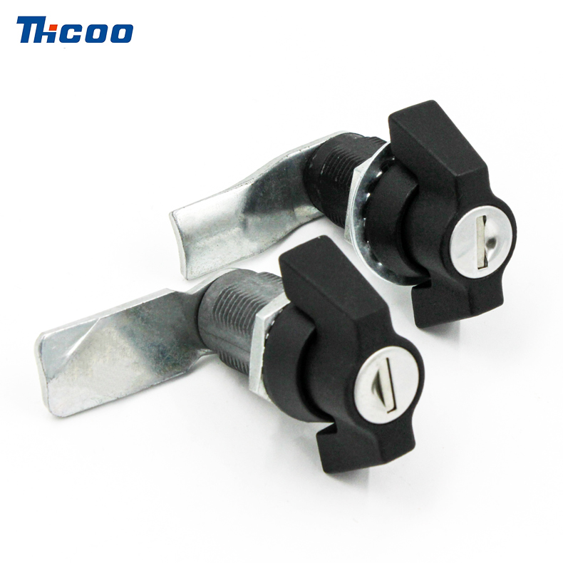 Tipo di maniglia Cam Lock, nero, con serratura Core-A6091-1111