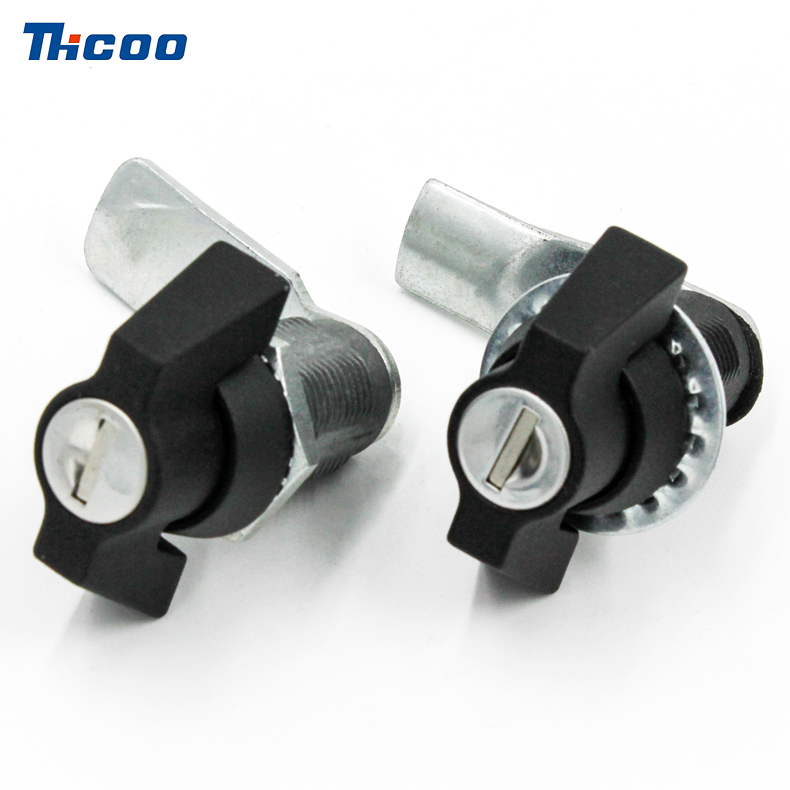 Tipo di maniglia Cam Lock, nero, con serratura Core-A6091-1111