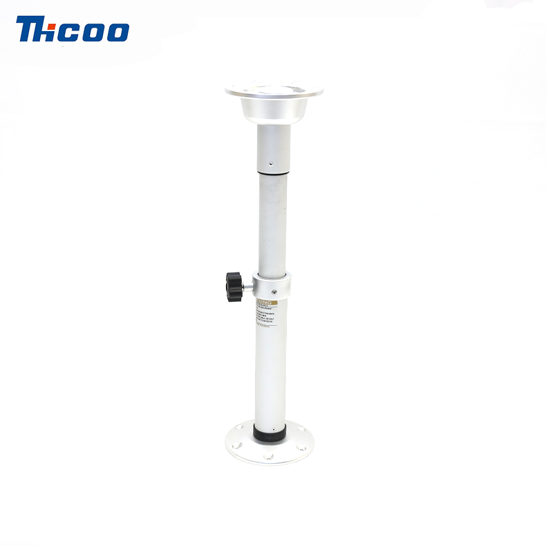 Tavolo elevatore manuale a gamba singola